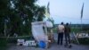 Табір «блокадників» під Бахмутом, 30 травня 2017 року