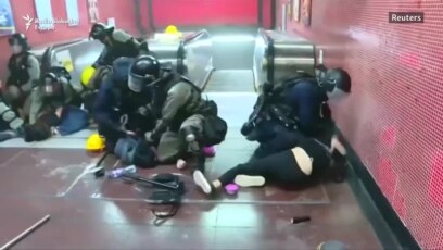 Nasilje na protestima u Hong Kongu