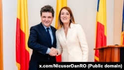 Președintele ales, Nicușor Dan, s-a întâlnit cu președinta PE, Roberta Metsola. Felicitări de la foștii ambasadori SUA în România