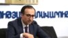Министр здравоохранения Арсен Торосян на пресс-конференции, 10 апреля 2020 г. 