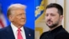 Президенты США и Украины Дональд Трамп и Владимир Зеленский