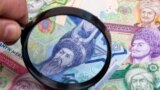 Illýustrasiýa suraty. Milli banknotlar.