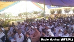 په جلال اباد کې د نظام د ملاتړ غونډه