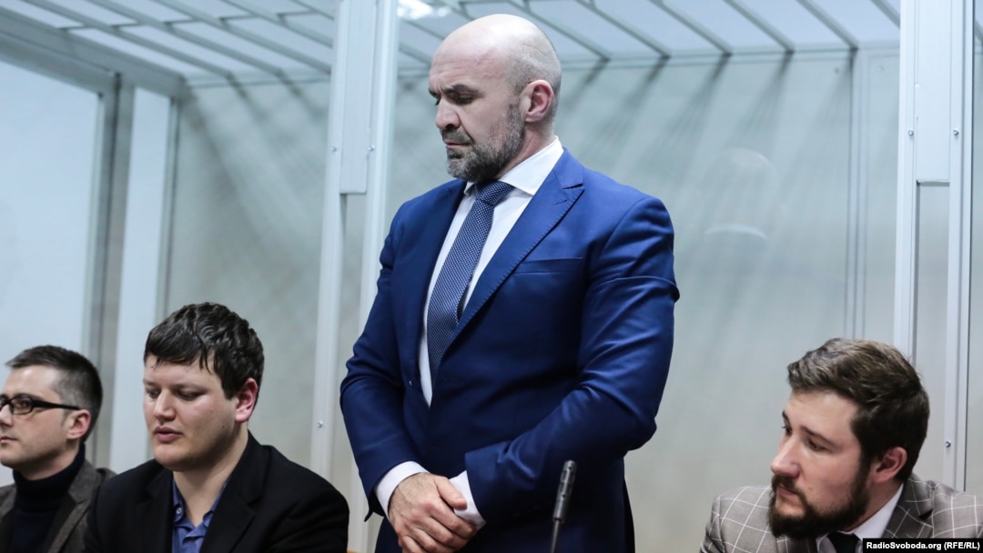Владислав Мангер під час судового засідання, Київ, 12 лютого 2019 року