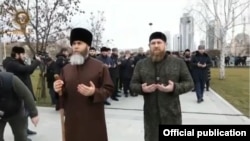 Муфтий Межиев Салахь-Хьаьжа а, Нохчийчоьнан куьйгалхо Кадыров Рамзан а