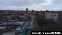 Бердянський базар, березень 2022 року