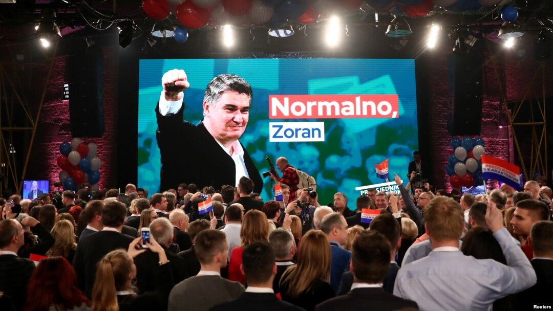 Milanovićeve pristalice u izbornom stožeru