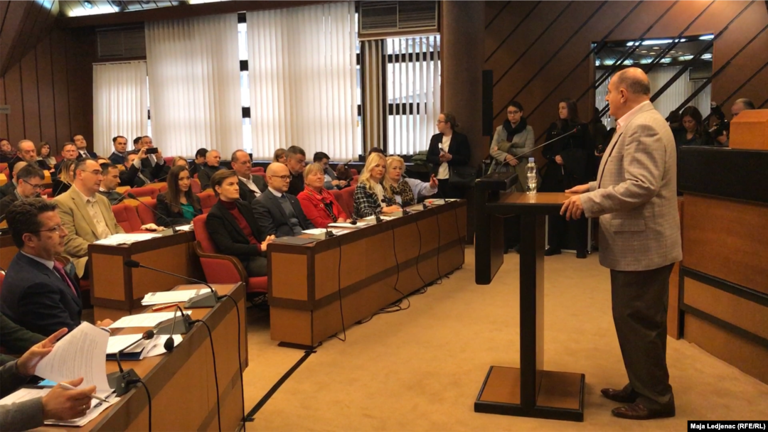 Prezentacija medijske strategije za Srbiju do 2023., u Novom Sadu, 17. decembra 2018.