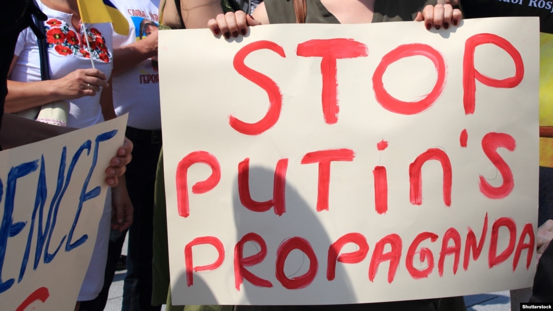 Ілюстраційне фото. Акція проти російської пропаганди. Варшава, липень 2014 року