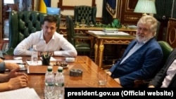  Ігор Коломойський і Володимир Зеленський
