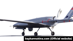 БПЛА Bayraktar ТВ2 виробництва турецької компанії Baykar Makina