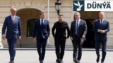 Germaniýanyň, Fransiýanyň, Ukrainanyň, Angliýanyň we Polşanyň ýolbaşçylary, 10-njy maý, Kiýew