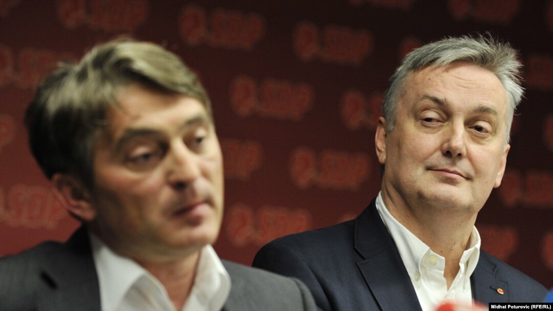 Željko Komšić i Zlatko Lagumdžija, Sarajevo, 21. mart 2012.
