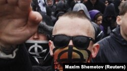 Марш российских неонацистов в 2013 году (иллюстративное фото)
