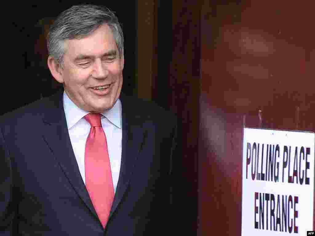 Gordon Brown nakon glasanja, 06.05.2010.