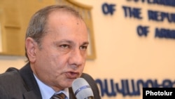 Էկոնոմիկայի նախարար Վահրամ Ավանեսյան
