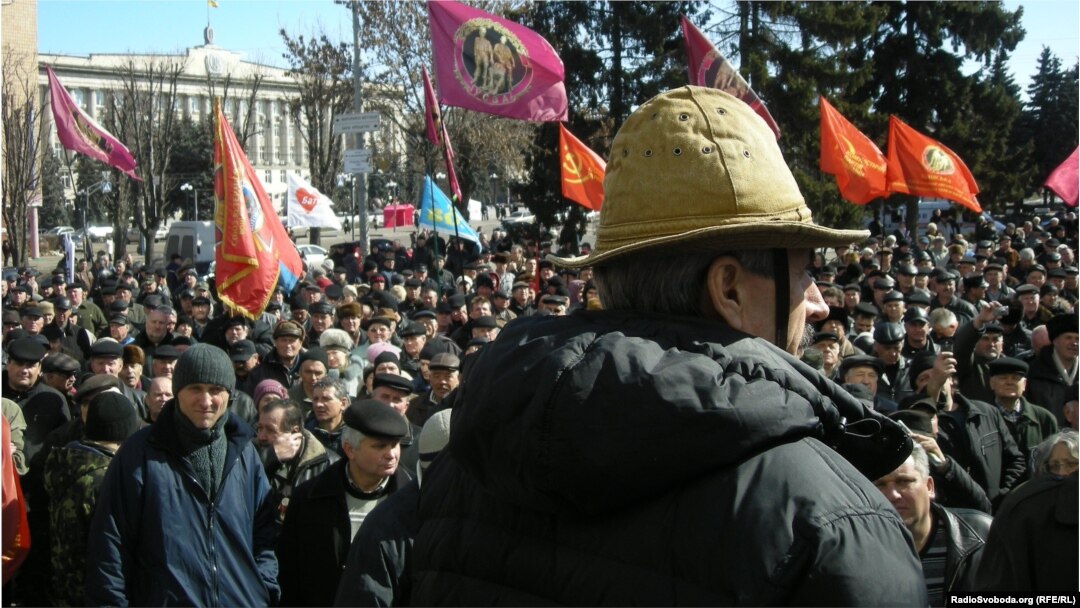 Мітинг афганців у Черкасах
