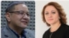 Канатбек Мурзахалилов и Юлия Денисенко.