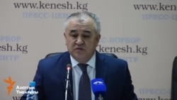 Өмүрбек Текебаев Атамбаевди айыптады