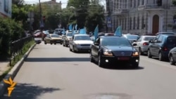 Кырымтатар әләме көнендә машина йөреше оештырылды