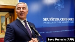 Milo Đukanović u Skupštini Crne Gore, Podgorica (decembar 2020.)