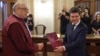 Румынияда президенттик шайлоону жеңген Никушор Дан. 22-май, 2025-жыл. 