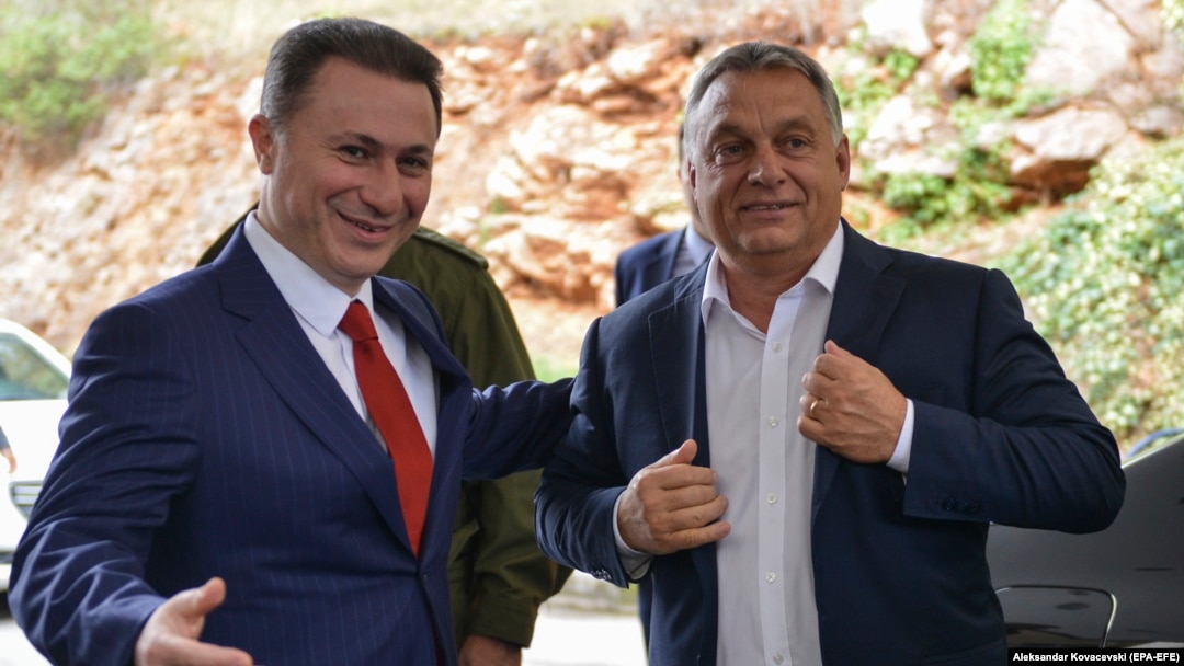 Nikola Gruevski i Viktor Orban, Ohrid, 28. septembra 2017.