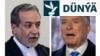 Eýranyň daşary işler ministri Abbas Arakçi (çepde) we ABŞ-nyň ýörite wekili Stiw Witkoff