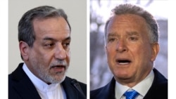Iranian Foreign Minister Abbas Araqchi (left) and US special envoy Steve Witkoff will meet in Rome on May 23, 2025, for the fifth round of talks over Tehran's nuclear program.