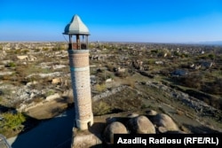 Ойрондолгон Агдам шаары, Азербайжан. 24-ноябрь, 2020-ж. (Azadliq Radiosu).