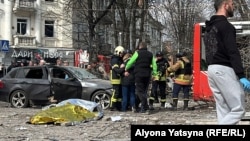 Последствия российской атаки на Сумы. Украина, 13 Апреля 2025 года
