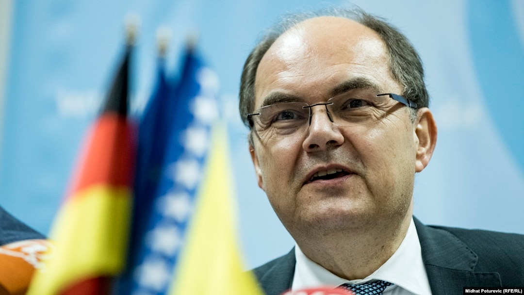 Christian Schmidt, član njemačkog Bundestaga, u Sarajevu, 19. novembra 2019.