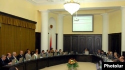 Հայաստանի կառավարությունը գումարում է հերթական նիստը