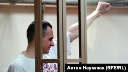 Олег Сенцов у російському суді (архівне фото)