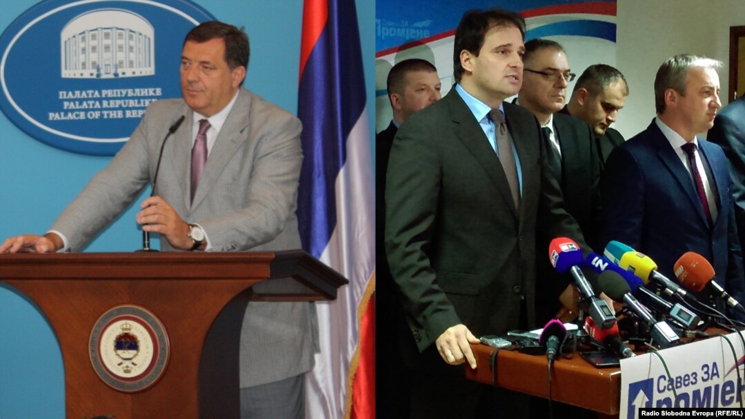 Milorad Dodik i predstavnici Saveza za promjene, Banjaluka