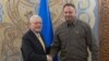 Уповноважений президента США з питань України та Росії Кіт Келлог (ліворуч) і голова Офісу президента Андрій Єрмак під час попередньої зустрічі, 19 лютого 2025 року