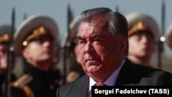 Эмамалі Рахмон, красавік 2019