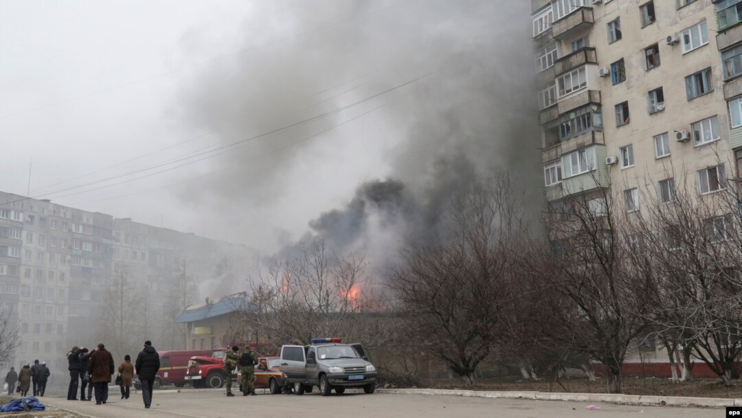 Обстріл Маріуполя, 24 січня 2015 року
