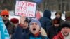 Февраль 2016 года, протестная акция дальнобойщиков